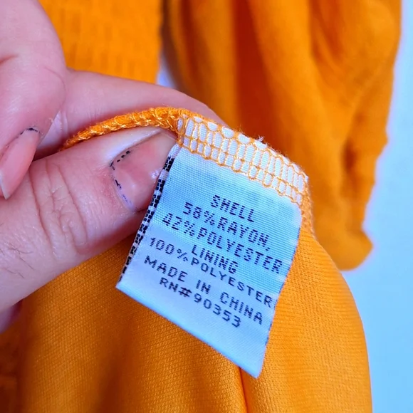 Kings Road XL Mustard Summer Ruffle Layered Dress - Picture 5 of 11